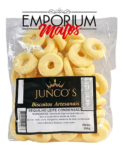 Biscoito Sequilho De Leite Condensado Kit 6 Unidades 0