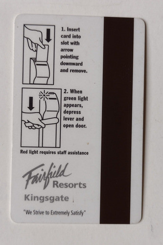 Tarjeta Llave De Hotel De Colección 1