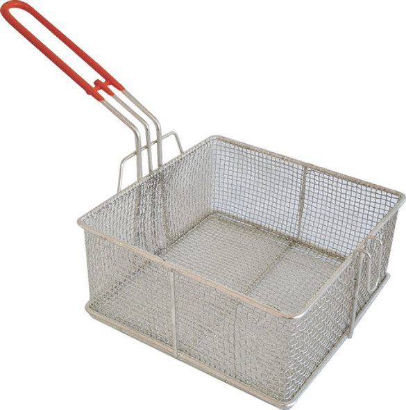 Canasto Freidor Cuadrado 30x30x13 Cm Alambre Estañado 1