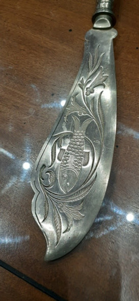 Antiguo Cuchillo De Alpaca 1