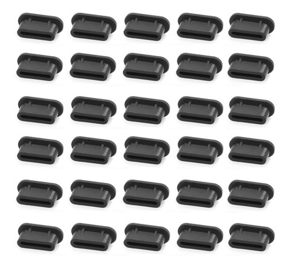 Cubierta Usb Tipo C Tapa Antipolvo Protectores De Silicona 0