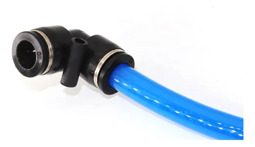 Pack X 5 Codo Acople Rápido Conector Diametro 6mm Neumatica 1