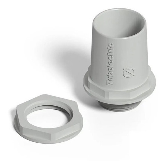 Pack X10 Conector 25mm 1 Pulgada Caño Rigido Corrugado 0