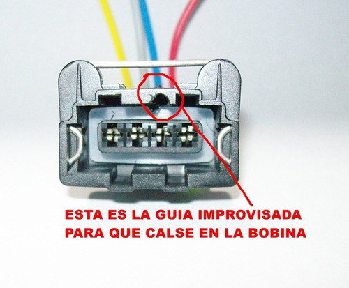 Ficha De Bobina Citroen Peugeot 4 Pines 3 Guias 9636337880f 1