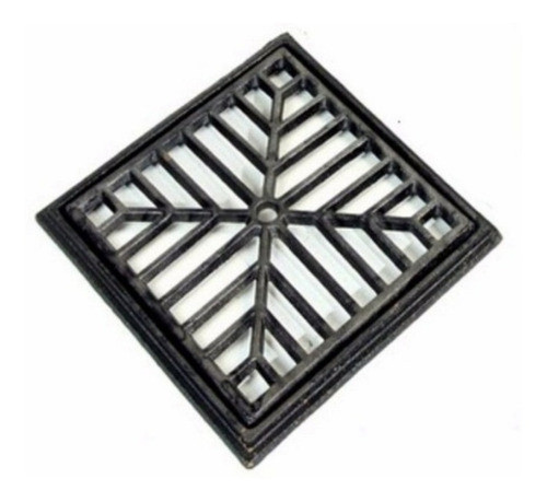 Rejilla Fundicion Reforzada 40x40cm Hierro Marco Rohermet 0