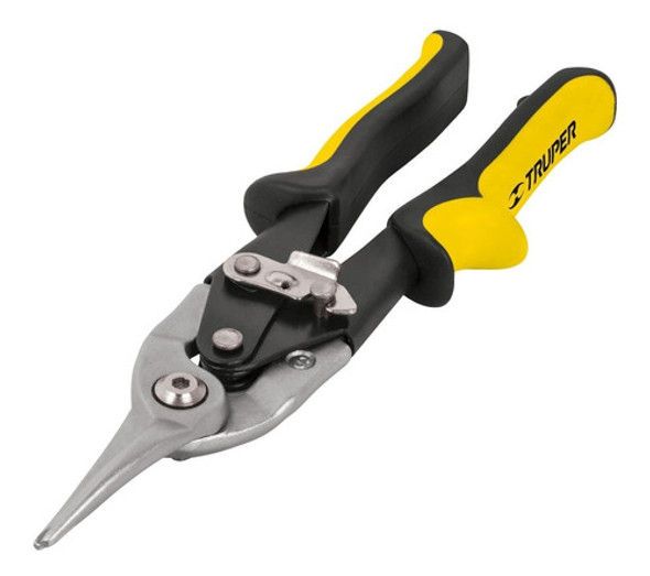 Tijera De Aviacion 24 Cm Corte Recto Truper Tav-r 0