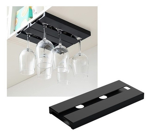 Organizador  Autoadhesivo De Plástico, Para Colgar Copas 0