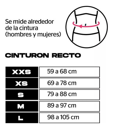 Cinturon Cinto Wod Recto Para Gimnasio Levantamiento Pesas 1