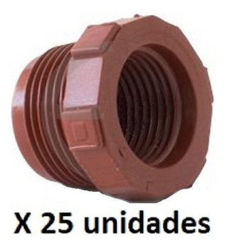 Accesorios Polipropileno Buje Reduccion Riego 3/4 X 1/2 0