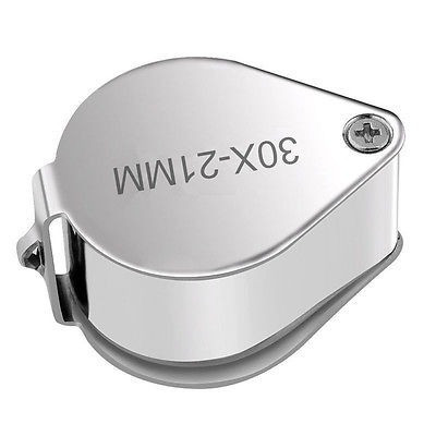 30x21mm Joyas Inspección Lupa Ojo Relojería Lupa Joyeros Ple 1