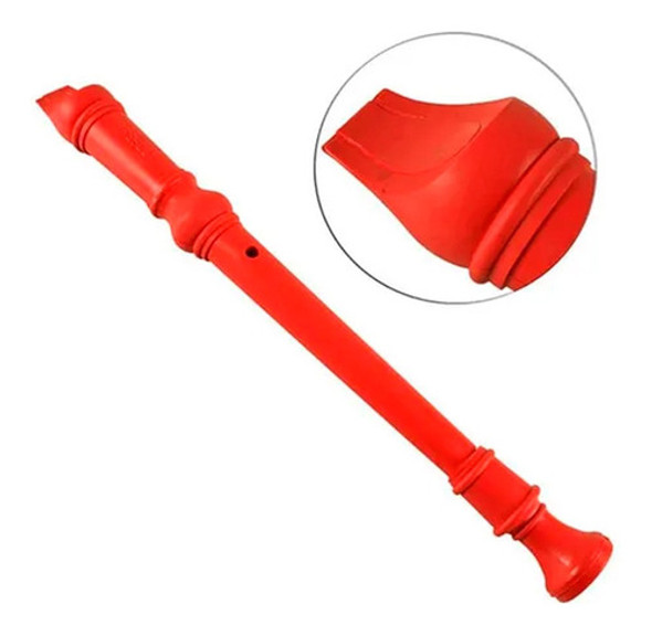 10 Flautas Doce Brinquedo Musical Infantil Coloridas 1