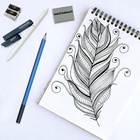 Estojo Com 26 Peças Pintura Para Desenho Profissional Arte 1