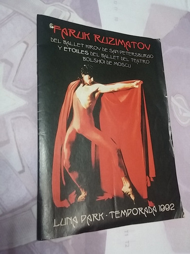 Programa Luna Park Faruk Ruzimatov Ballet Kirov Y Bolshoi 0