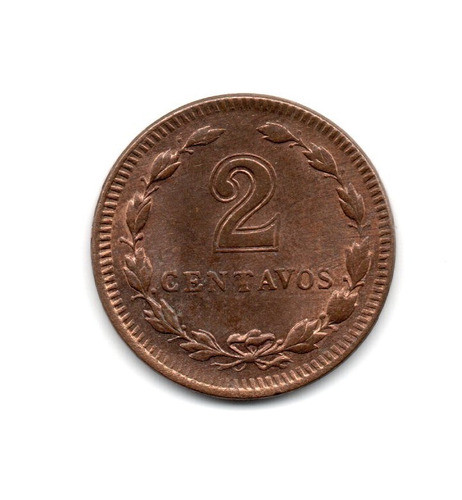 Moneda Argentina 2 Centavos Año 1946 Cj#180.2 Sin Circular 1