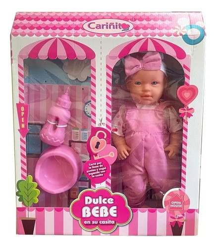 Bebe Bebote Dulce Nenino Con Accesorios Cariñito 0