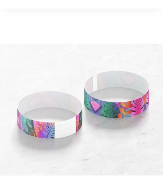 1000 Pulseras Tyvek Identificatorias  Eventos Fiestas 1