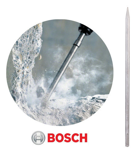 Cincel Punta Encastre Sds Max Bosch Largo 600mm Italia X3un 1