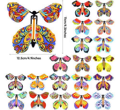 Mariposa Mágica De Viento Con 20 Piezas Y Caja Sorpresa 1