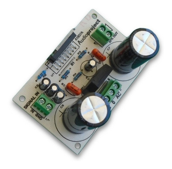 Modulo Amplificador 60 Watts Tda7296 C/fuente- Audioproject 0