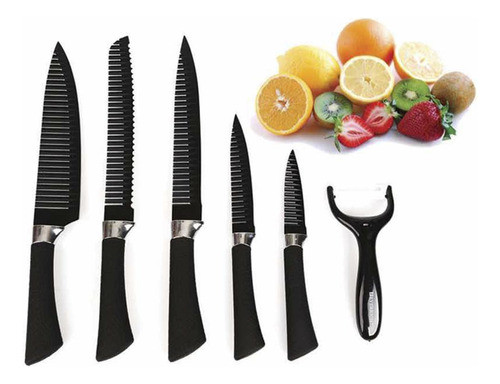 Kit 6 Peças Facas Churrasco 0