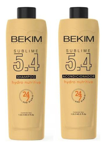 Shampoo 1.2 Ml + Acondicionador 1.2 Ml Sublime Bekim 0