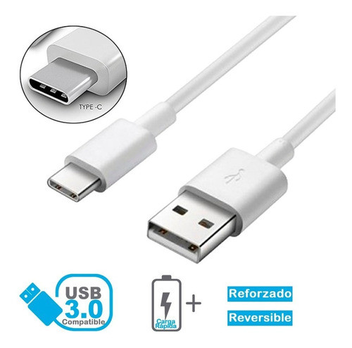 Cable De Usb Tipo C - Usb 3.0 Calidad Largo 1,50m Con Filtro 1