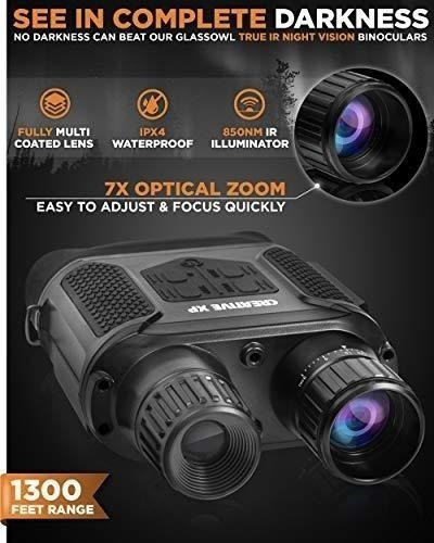 Binoculares De Vision Nocturna Digital Creative Xp Para Una 1