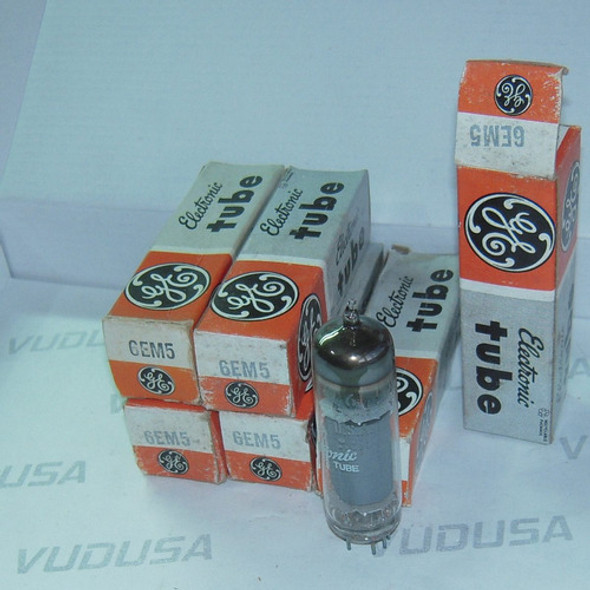 Válvula Electrónica, Vacuum Tube  6em5 G.e. 0