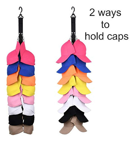 Levoshua Organizador De Gorra Para Colgar En El Armario, 16 1