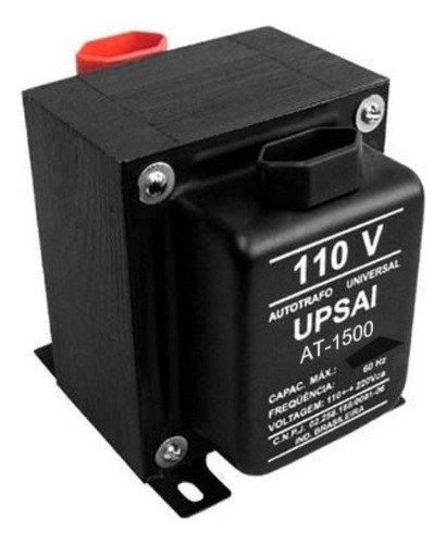 Transformador 1500va Bivolt 110 220 Ou 220 110 Ar 7000 Btus 1