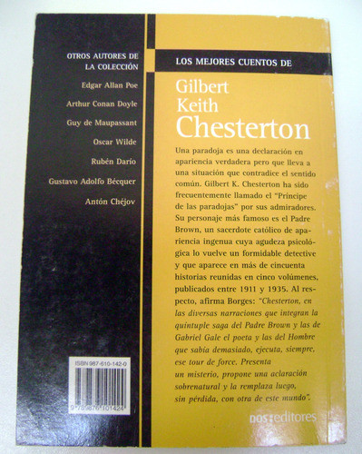 Los Mejores Cuentos De Gilbert Keith Chesterton Ok Boedo 1