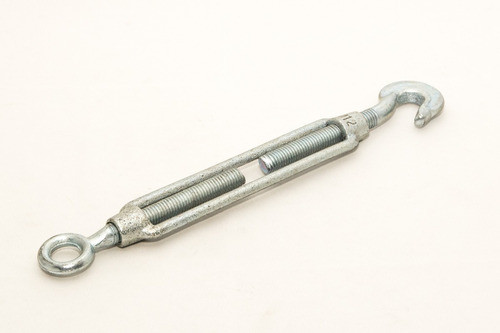Tensor De Acero Galvanizado Ojo-gancho M6 Set X 3u 0