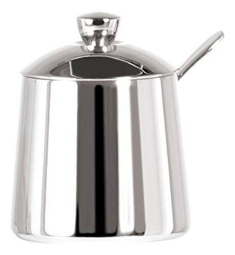 Frieling Usa Set De Azucarero Y Cuchara De Acero Inoxidable 0