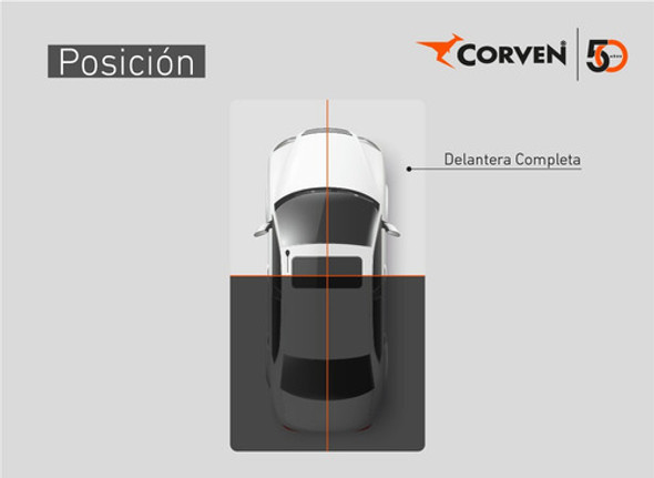 Kit De Parrillas X2 Corven Peugeot 206 99/... 1