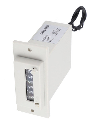 Contador De Pulso Csk6-ykw Eletromagnético 6 Dígitos Eletrôn 0