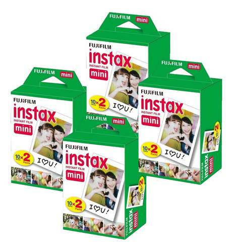 8 Rollos Fujifilm Instax Mini Premium 0