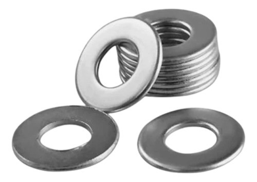 Kit 100 Arruela Li Inox M20 Din 125 1