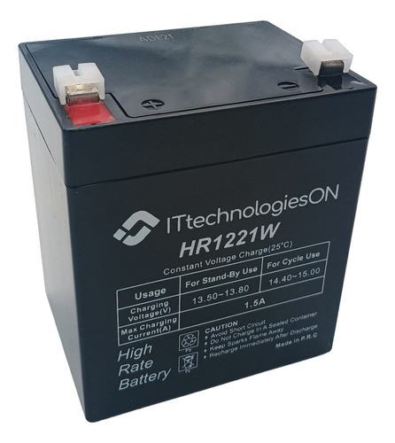 Bateria 12v 5a Amp Recargable Alarma Ups 0