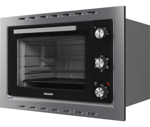 Forno Elétrico Embutir 50l 127v Suggar Cinza 1