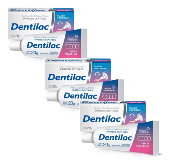 Kit X 3 Dentilac Protesis Dental 0