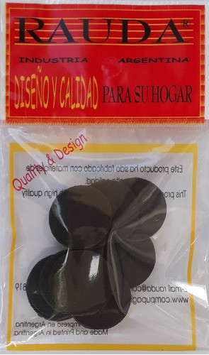 Tope Adhesivo Antideslizante Sommier Cama Pata Regatón 25 Mm 1