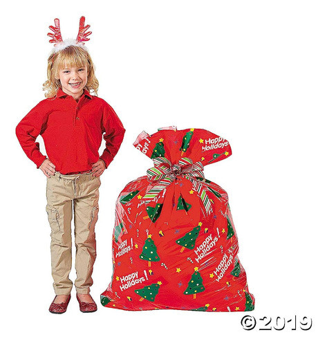 Bolsas De Regalo De Plástico Fun Express Holiday - 28' X 47' 1