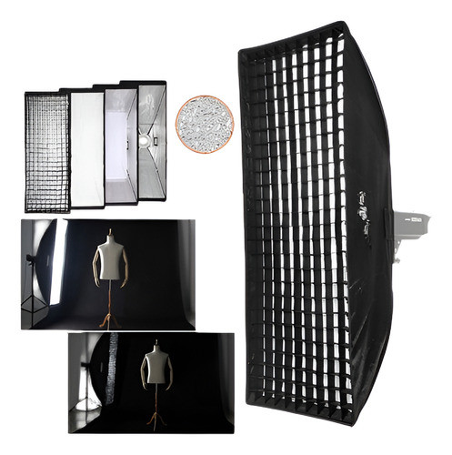 Godox Sb-fw 35x160cm Montaje De Bowens Softbox Con Nido De A 0
