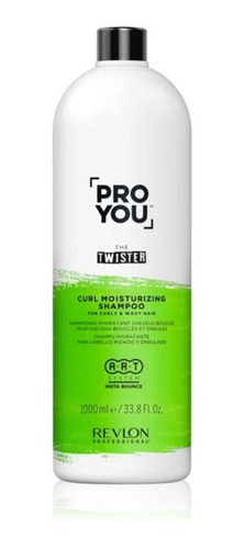 Shampoo Revlon The Curl Moisturizing, Rulos Hidratados 1 Lt 0