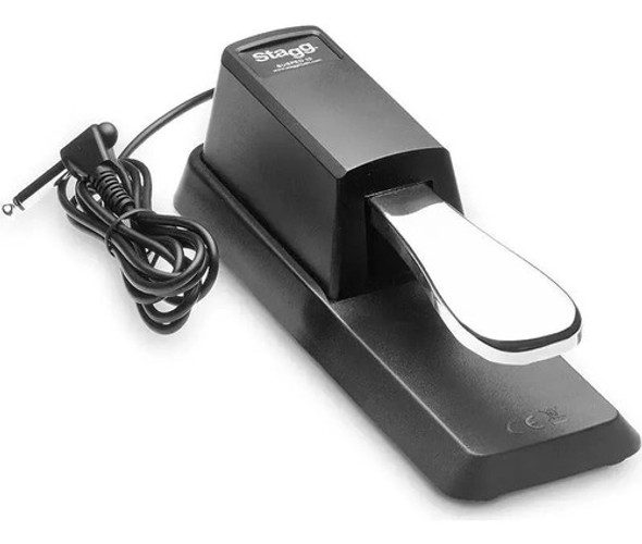 Pedal P/ Teclado Stagg Sustain Susped-10 + Suporte Teclado X 1