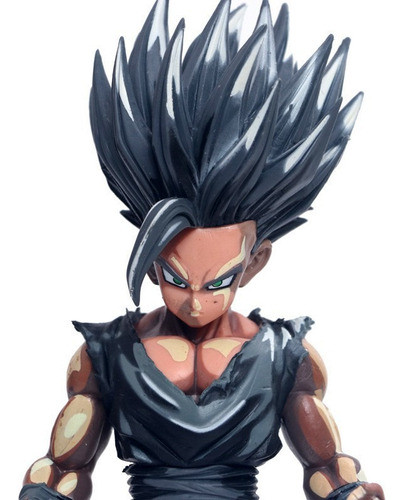 Boneco De Ação Dragon Ball Super Saiyan De Cabelo Preto Son 1