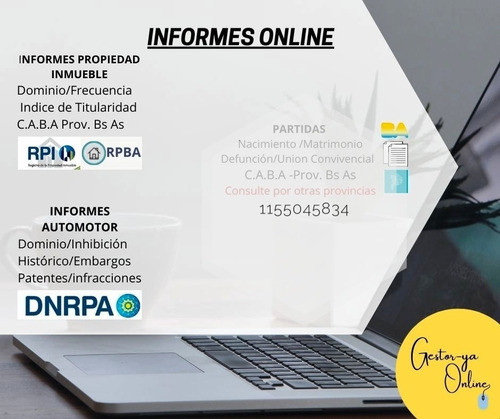 Informe De Dominio Automotor/inmobiliario 1