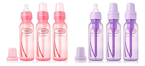 Dr. Paquete De 6 Chicas De Brown 8 Oz. Botellas - 3 (8 Oz.) 0