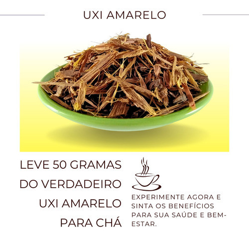 Chá De Uxi Amarelo | Conhecido Uxi-pucu Legítimo 1