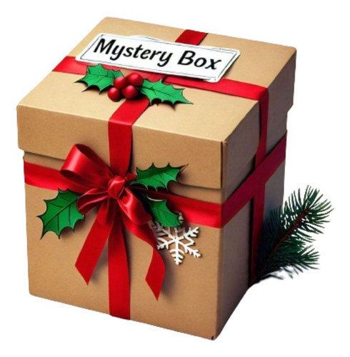 Caja Navideña Misteriosa Sorpresa Lucky Box Ideal Regalo X3u 0